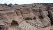 PICTURES/Canyon de Chelly - North Rim Day 2/t_AP-A&S On Rock Formations1.JPG